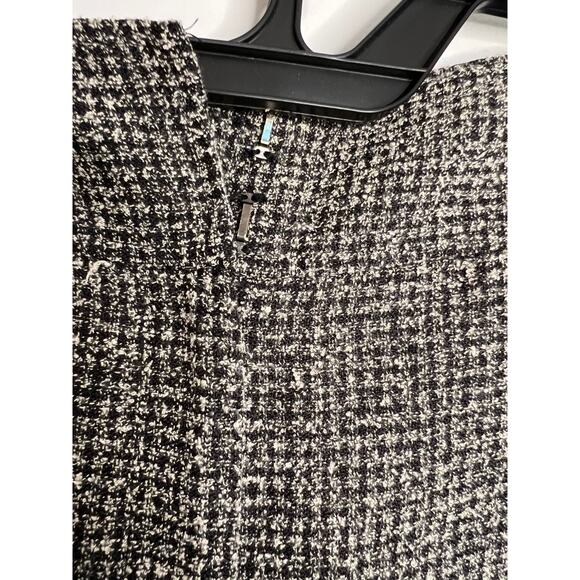 Outfit Petite Pants Womens 4P Career Ankle Gray Pull On Zip Front - Picture 2 of 7